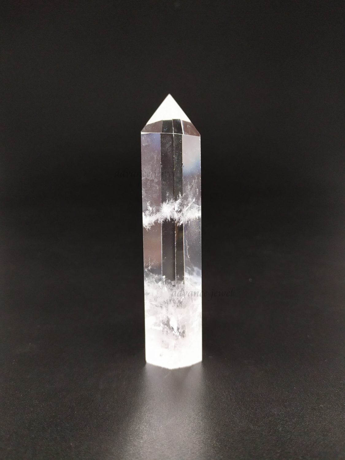 白水晶六角柱 Advance Jewel